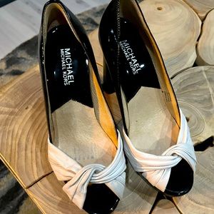 Open toe high heels